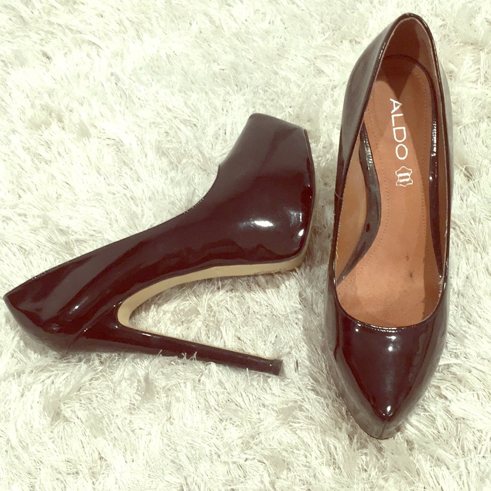 Aldo black heels